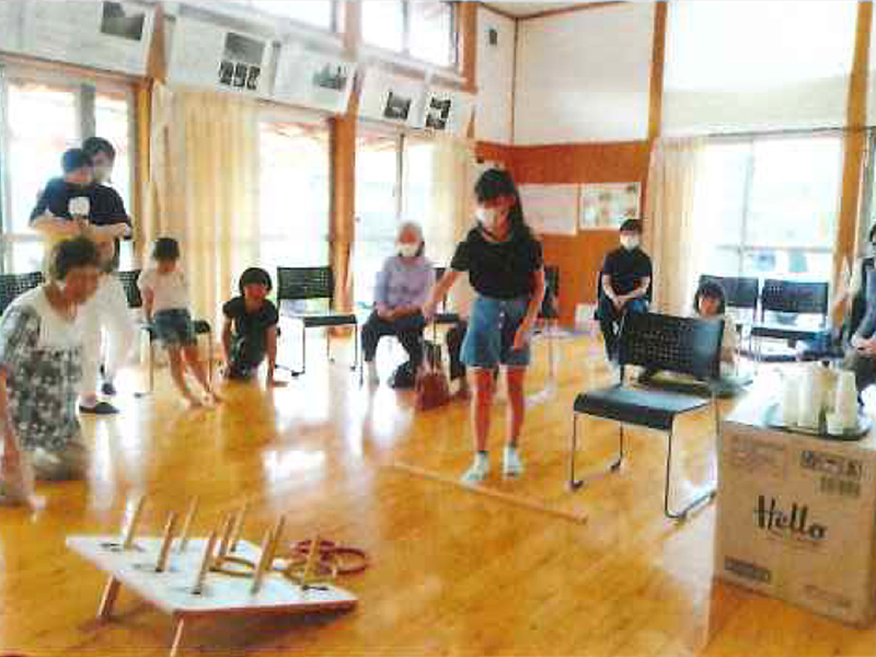 地域の子ども達と交流