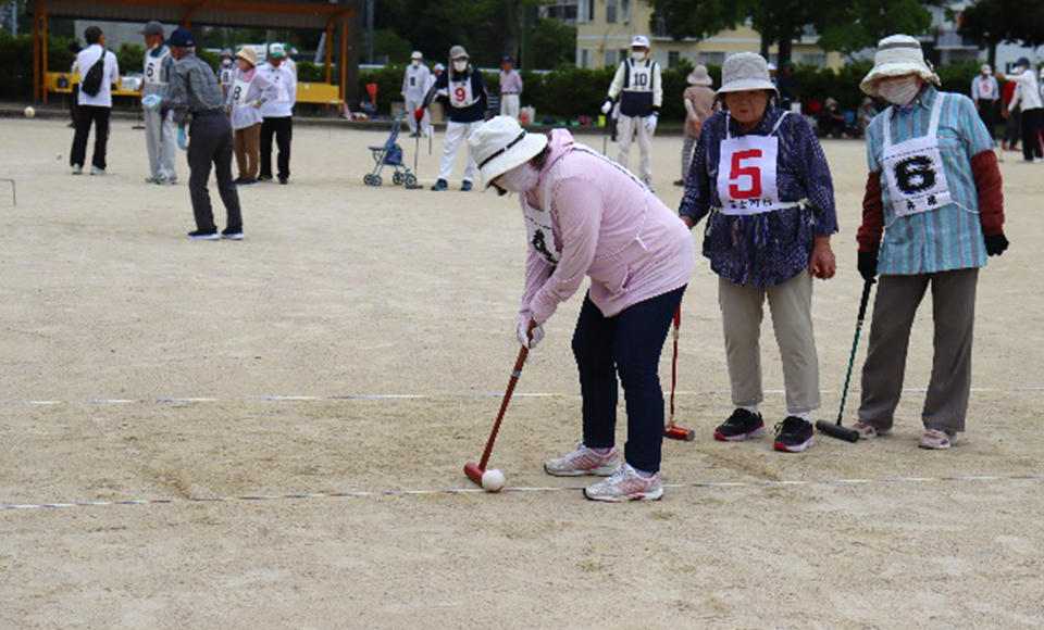 ゲートボール大会