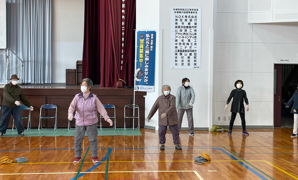 健康つくり、仲間つくりのきっかけに！
